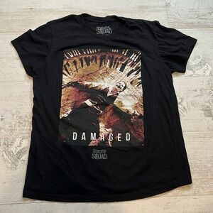 Suicide Squad Joker Damaged Short Sleeve Tee Shirt Size Small Hot Topic